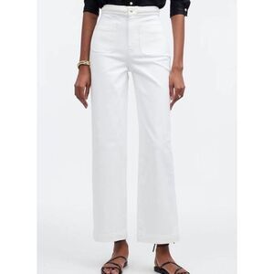 Madewell x‎ Lisa Says Gah! Perfect Vintage Wide-Leg Crop Jean Size 32
